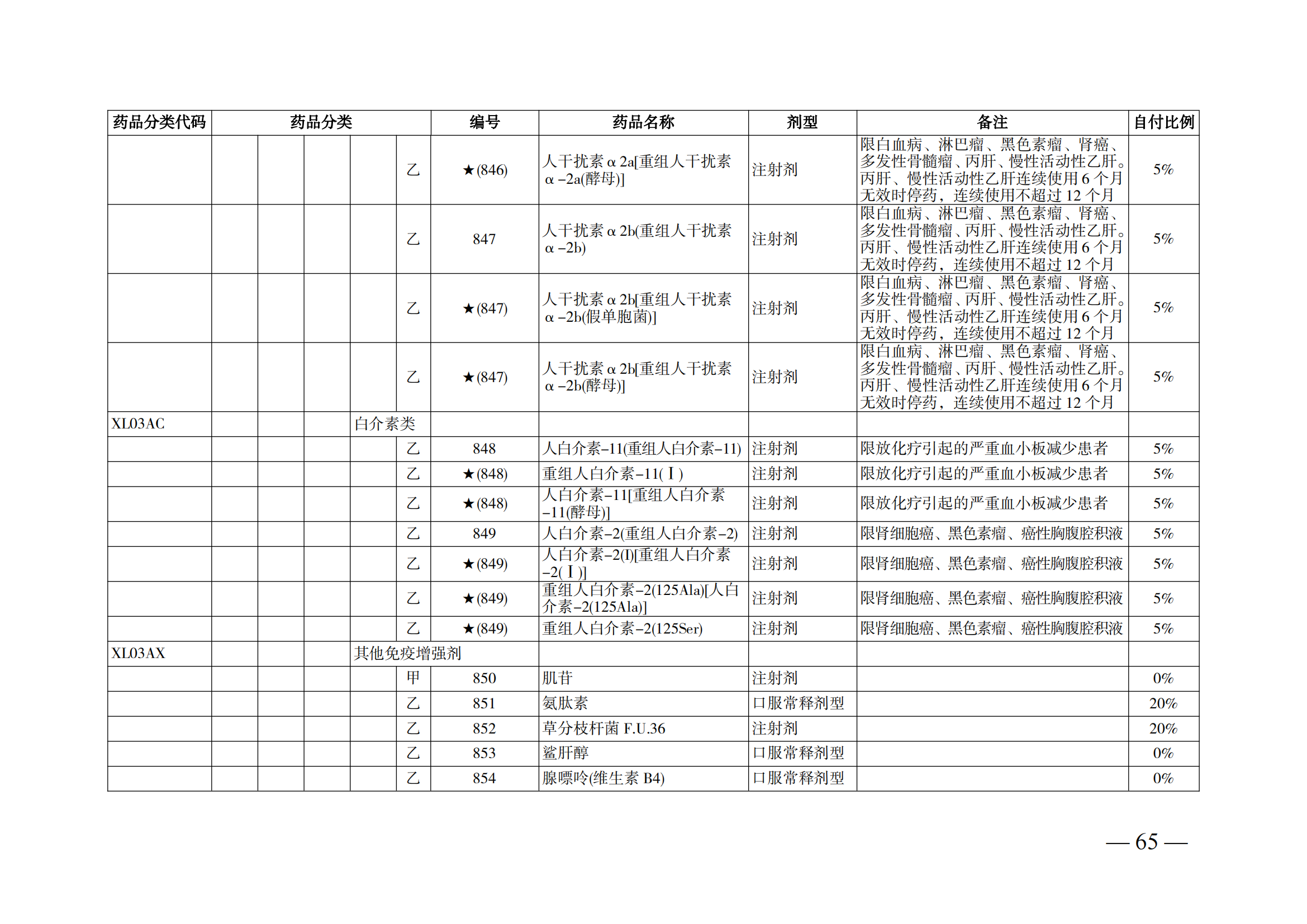 （湘醫(yī)保發(fā)〔2023〕13號）《關于執(zhí)行國家基本醫(yī)療保險、工傷保險和生育保險藥品目錄（2022年）的通知》(1)(1)_70.png